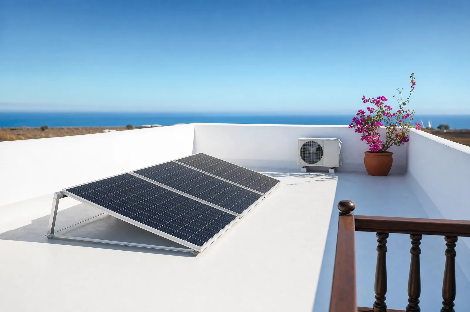 Solar and air conditioning